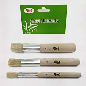 79-11229 RİCH STENCİL FIRÇA 3LU SET